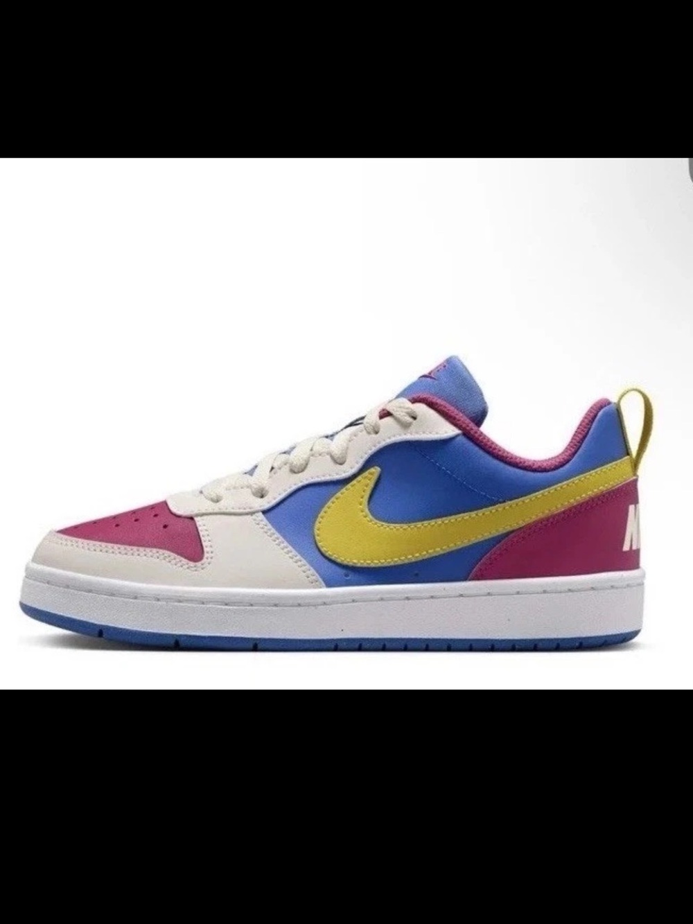 Nike Court Borough Low Recraft (GS) Low Top Lace-Up Sneakers Sweet Beet